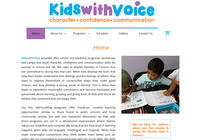 Kids with Voice
